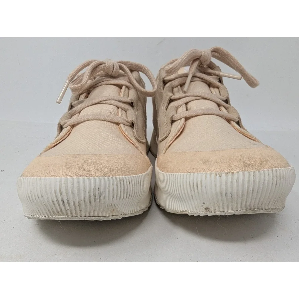 Sorel Shoes Womens Size 8 Beige Waterproof Natural Rubber Out N About NL4970
